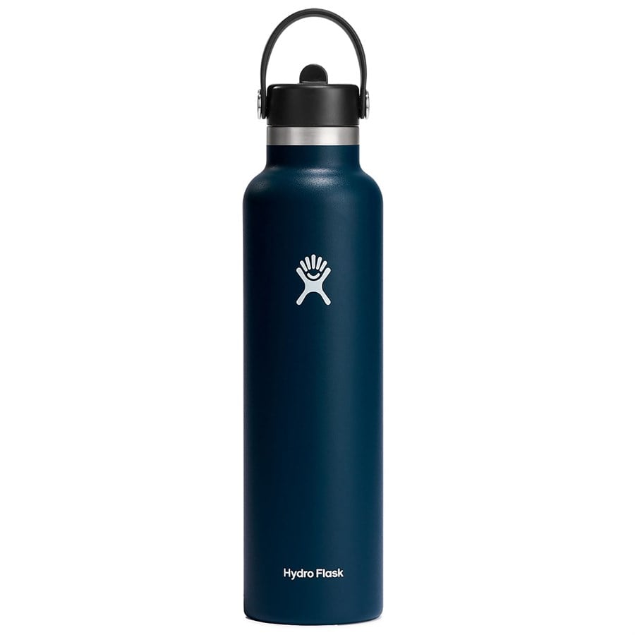 Evo Hydro Flask 24oz Standard Mouth Flex Straw Cap Water Bottle