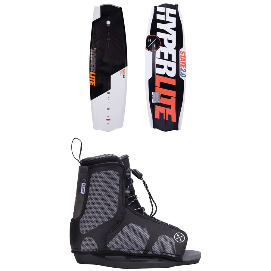 Evo Hyperlite State Jr. Wakeboard + Remix Jr. Wakeboard Package - Kids' 2025
