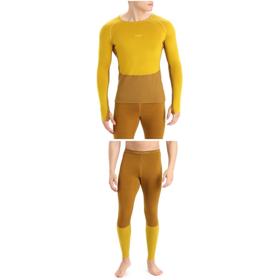 evo Icebreaker 200 ZoneKnit™ Long-Sleeve Crew + Leggings 2023