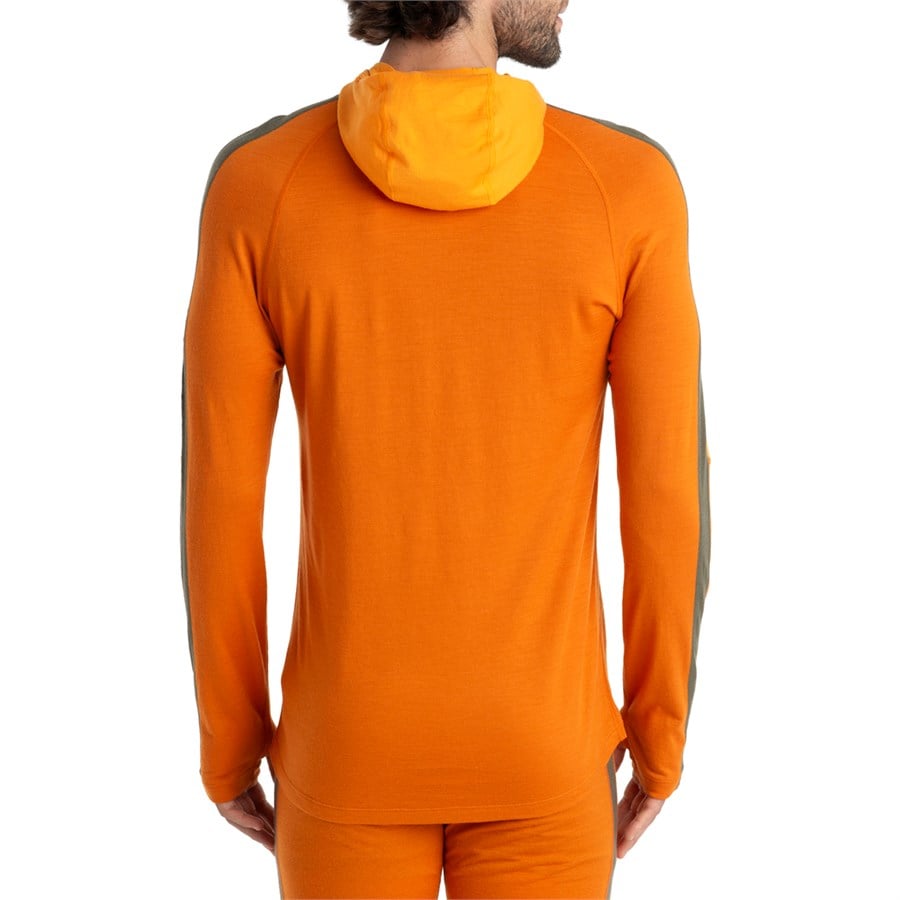 Evo Icebreaker Merino 200 Sonebula Long-Sleeve Half Zip Hoodie - Men's