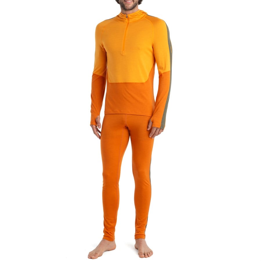 Evo Icebreaker Merino 200 Sonebula Long-Sleeve Half Zip Hoodie - Men's