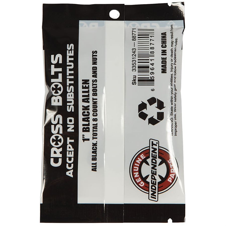 Evo Independent Genuine Parts 1" Allen Skateboard Hardware