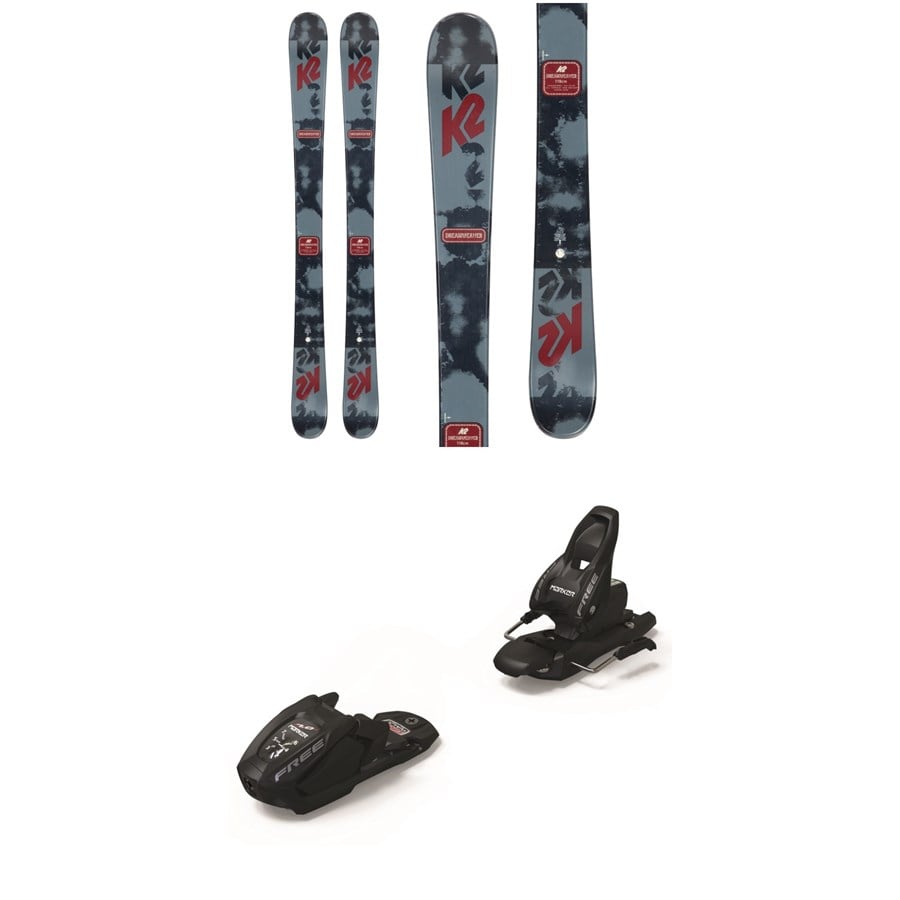 evo K2 Dreamweaver Skis + Marker Free 7 Ski Bindings - Kids' 2024