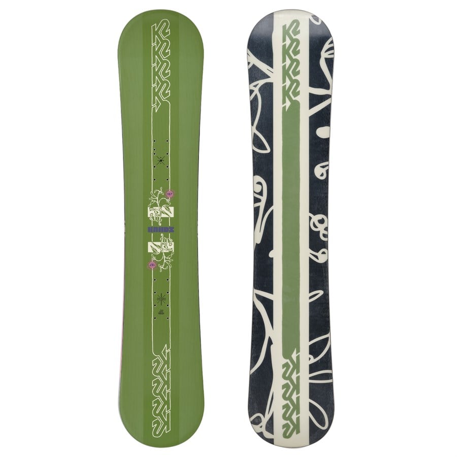 Evo K2 Kandi Snowboard+ Nitro Charger Snowboard Bindings + K2 You+H Snowboard Boots - Kids' 2025