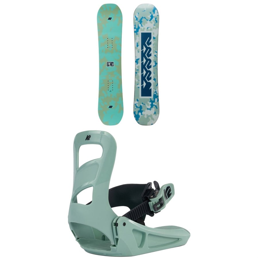Evo K2 Lil Kat Snowboard + Lil Kat Snowboard Bindings - Kids' 2025