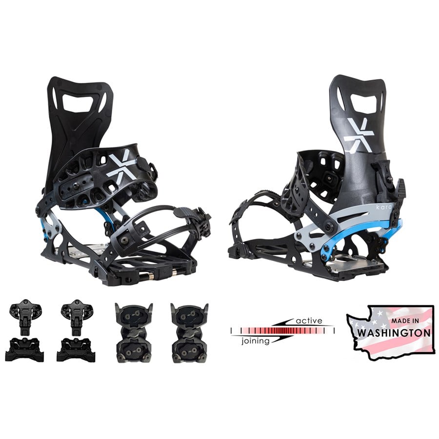 Evo Karakoram Nomad + Split Interface Splitboard Bindings 2025