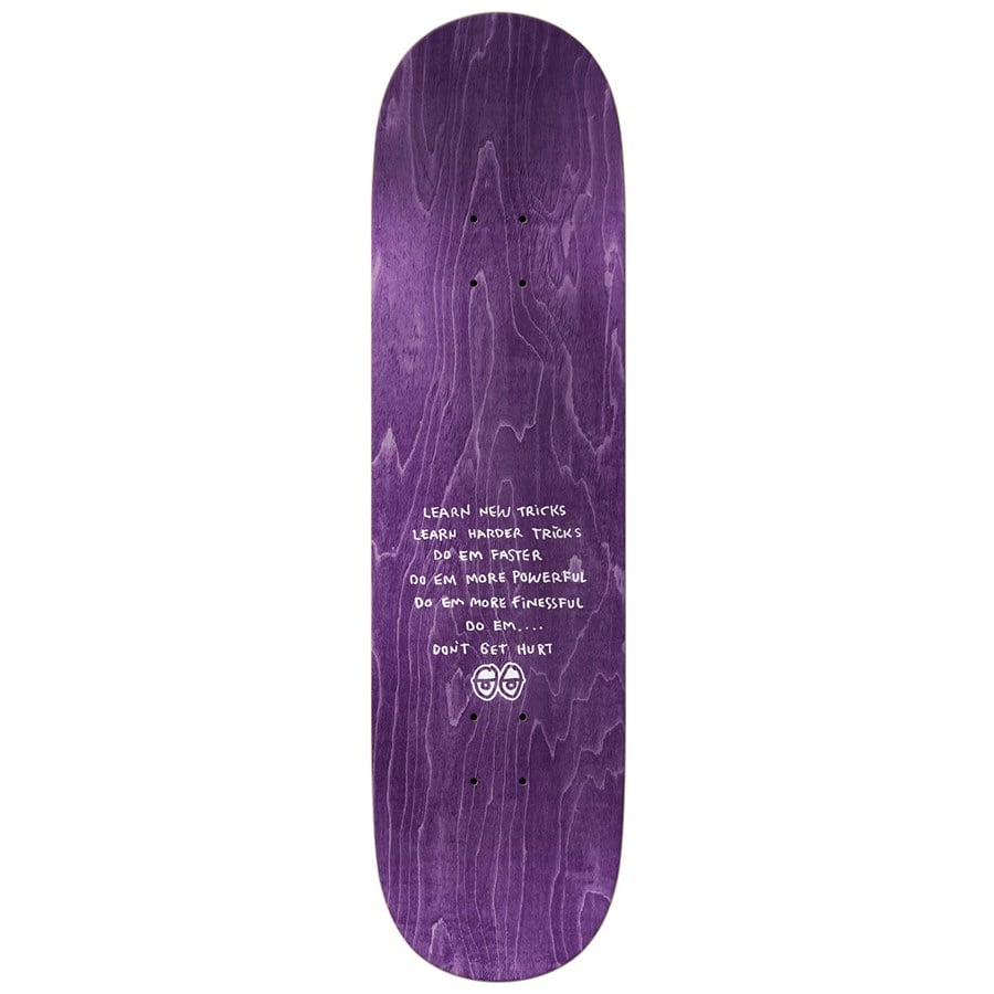 Evo Krooked Una Lightning Clover 8.28 Skateboard Deck