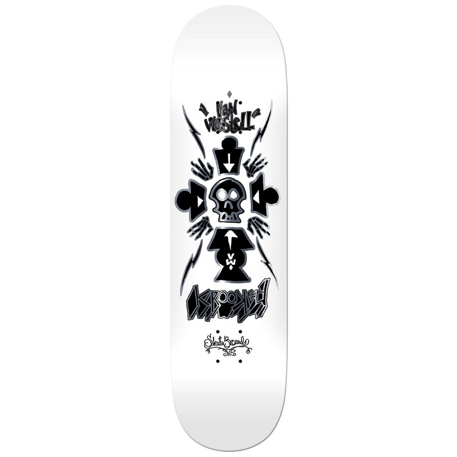 Evo Krooked Wastell Redux True Fit 8.25 Skateboard Deck