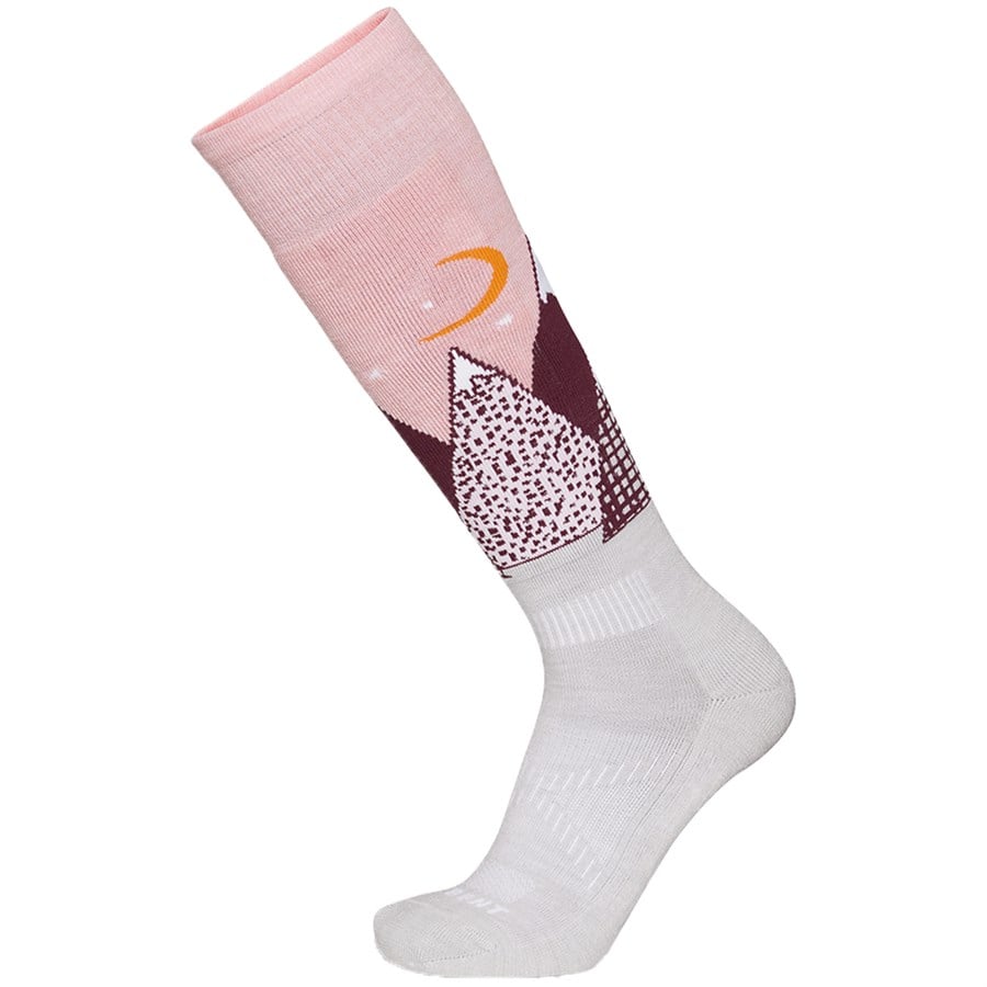 Evo Le Bent Snowy Mountains Light Cushion Socks - Kids'