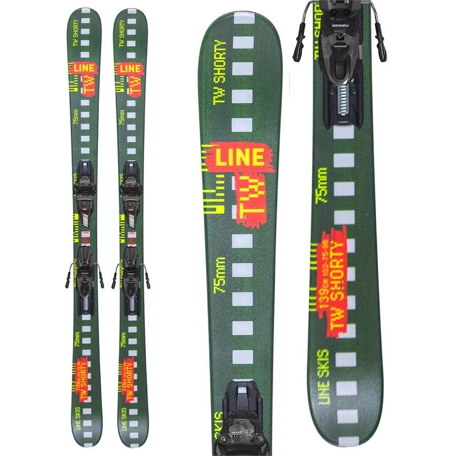Evo Line Skis Wallisch Shorty Skis + FDT 4.5 Bindings - Kids' 2026