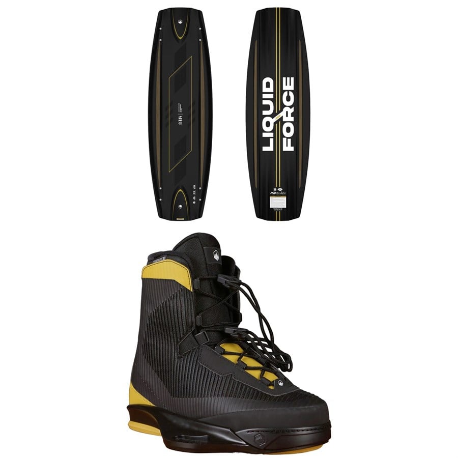evo Liquid Force Ethos + Vertex 6X Wakeboard Package 2025