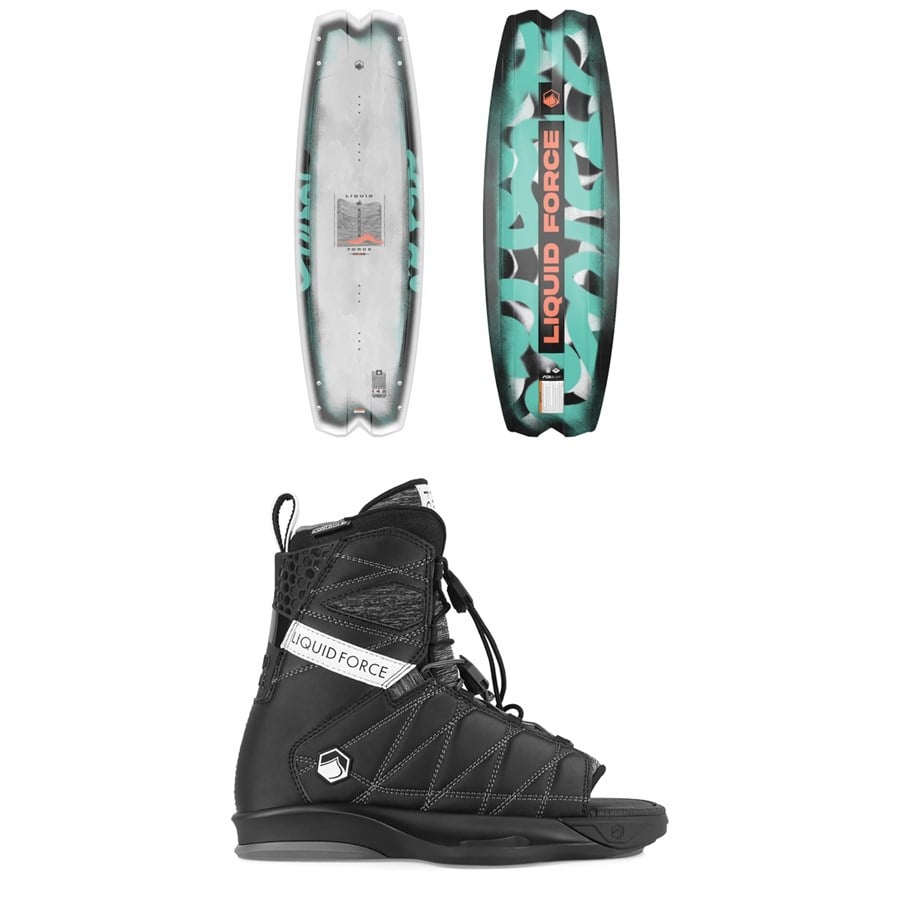 Evo Liquid Force Remedy + Classic 6X OT Wakeboard Package 2025
