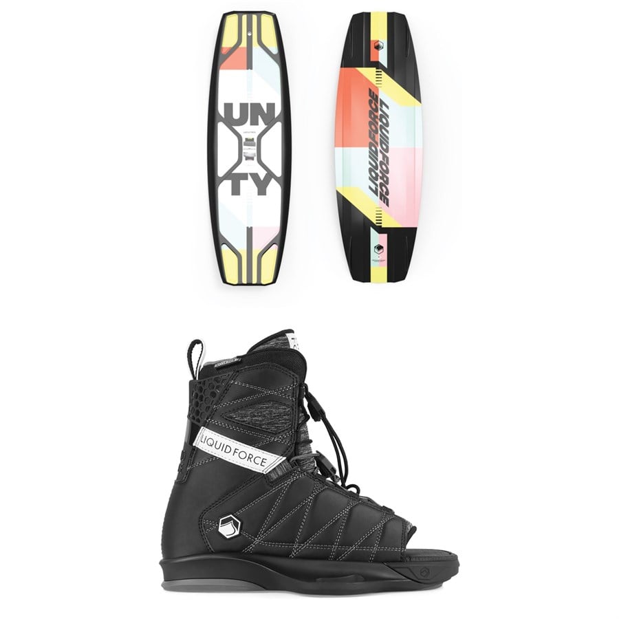Evo Liquid Force Unity + Classic 6X OT Wakeboard Package 2024