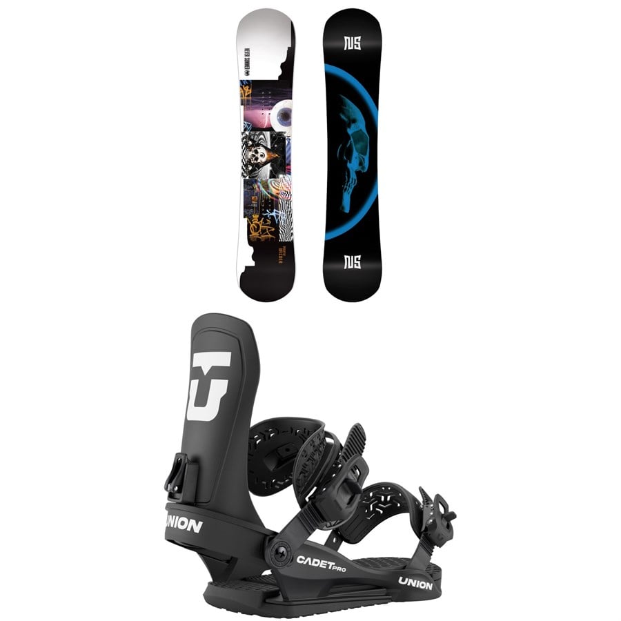 evo Never Summer Proto Wilder Snowboard + Union Cadet Pro Snowboard Bindings - Kids' 2026