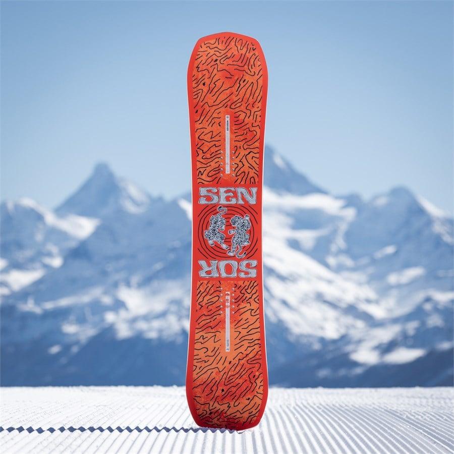 Evo Nidecker Sensor Snowboard + Prime Snowboard Bindings + Micron Snowboard Boots - Kids' 2026