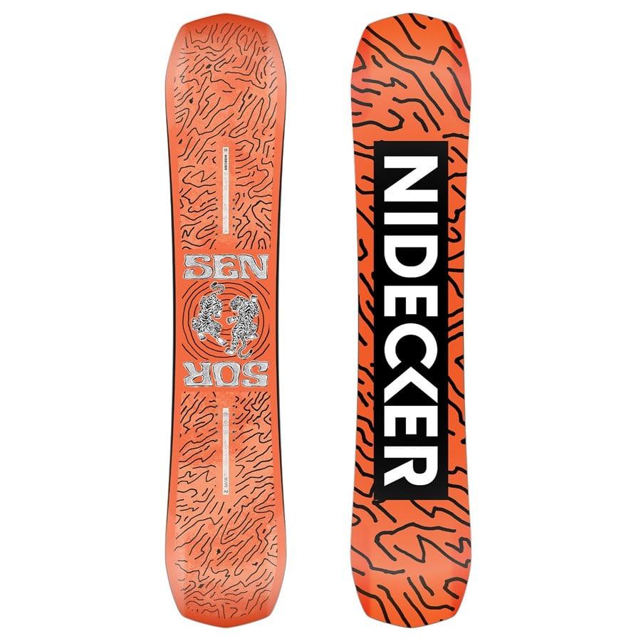 Evo Nidecker Sensor Snowboard + Prime Snowboard Bindings - Kids' 2026