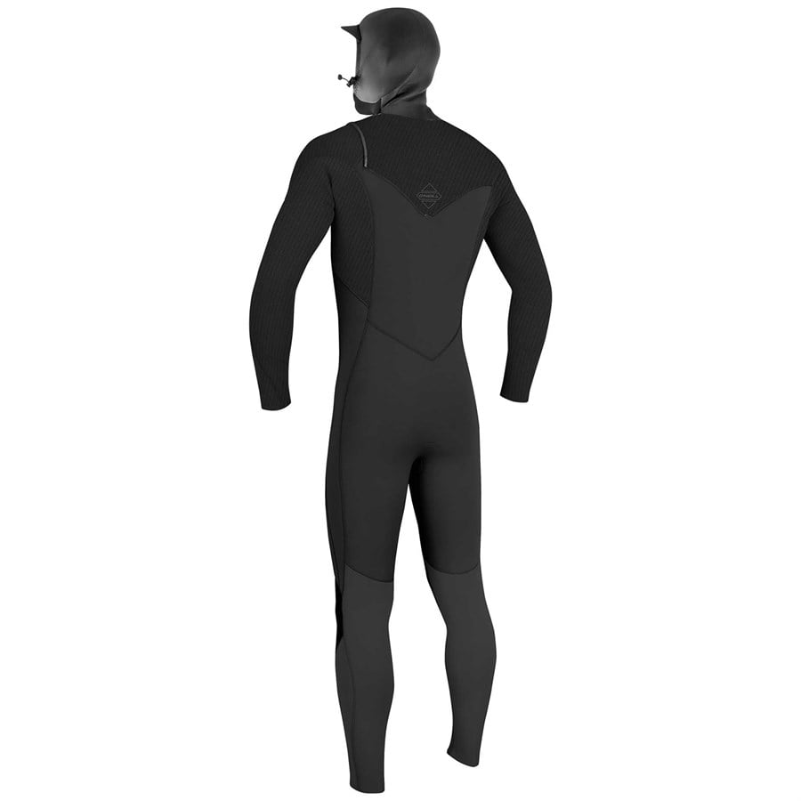 Evo O'Neill 5/4+ Hyperfreak Chest Zip Hooded Wetsuit + 5mm Psycho Tech ST Wetsuit Boots + 5mm Psycho Tech Lobster Gloves