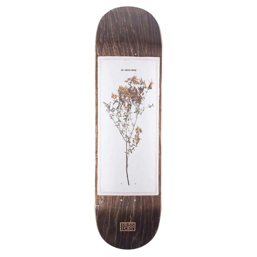 evo Pass~Port Invasive Species St Johns Wort 8.38 Skateboard Deck