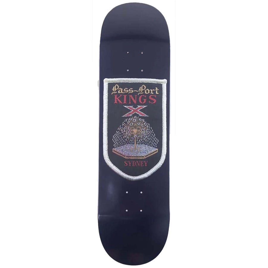Evo Pass~Port Patch Series Kings X 8.25 Skateboard Deck