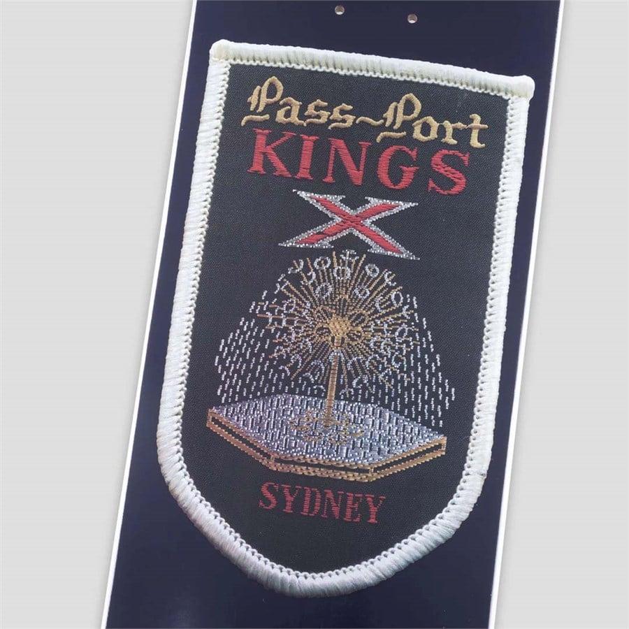 Evo Pass~Port Patch Series Kings X 8.25 Skateboard Deck