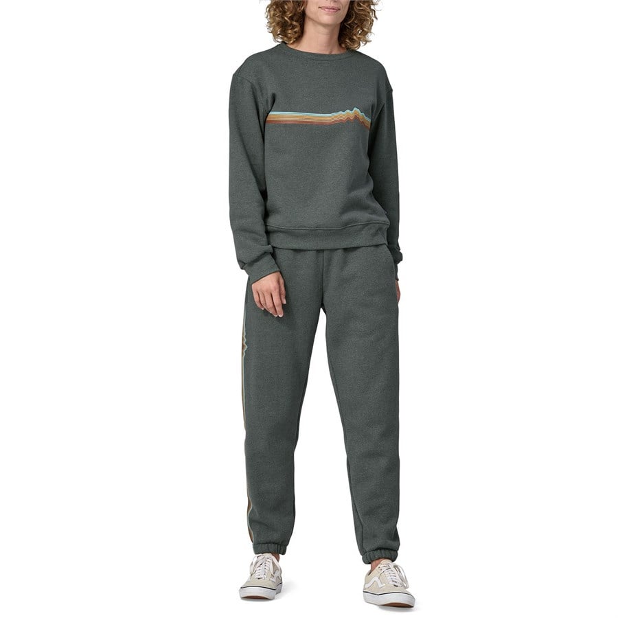 Evo Patagonia Ridge Rise Stripe Uprisal Crew Sweater - Women's
