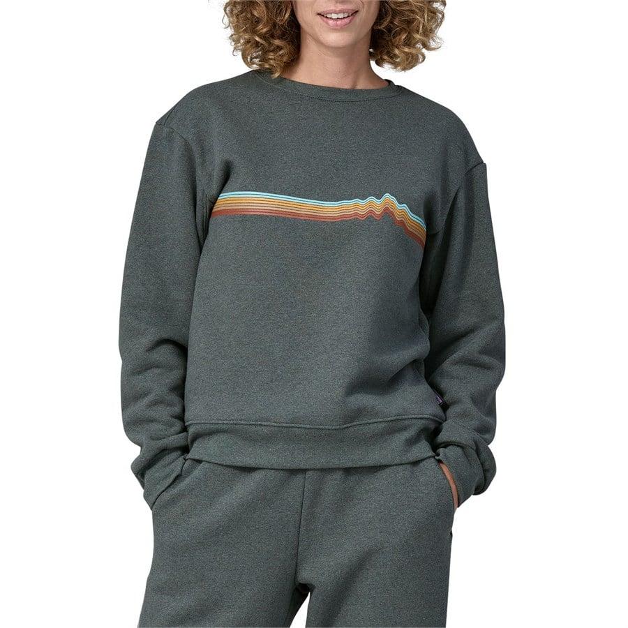 evo Patagonia Ridge Rise Stripe Uprisal Crew Sweater - Women's