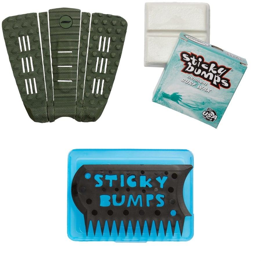 evo Pro-Lite Josh Kerr Pro Signature Series Traction Pad + Sticky Bumps Basecoat Wax + Wax Comb & Box