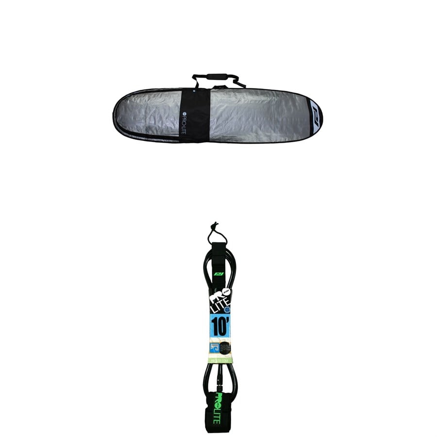 Evo Pro-Lite Resession Longboard 10'0" Day Bag + 10' Freesurf Surfboard Leash