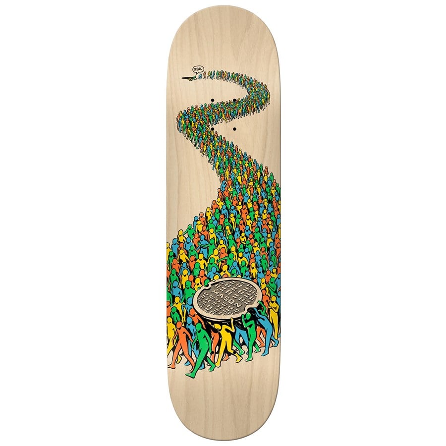 Evo Real Mason Population True Fit 8.25 Skateboard Deck