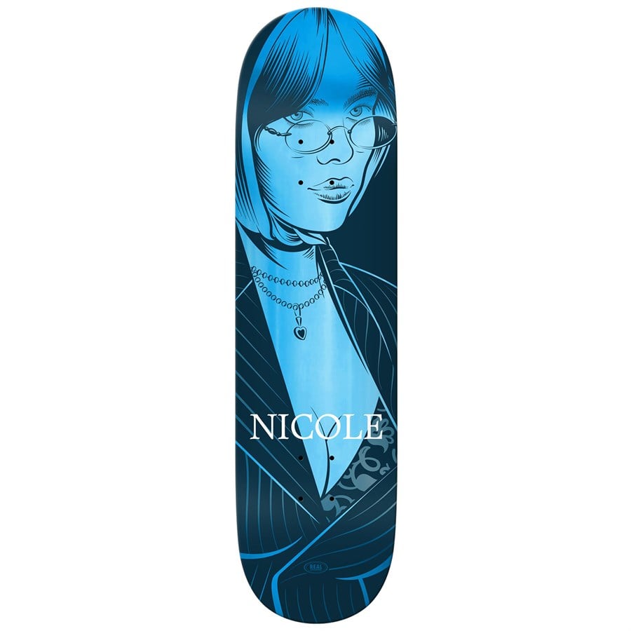 Evo Real Nicole Crush LTD Twin Nose 8.25 Skateboard Deck