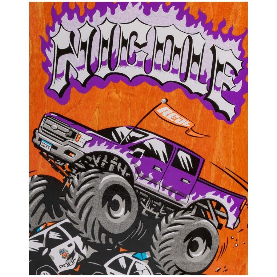 Evo Real Nicole Pig Romp True Fit 8.25 Skateboard Deck