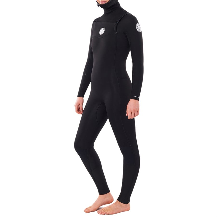 Evo Rip Curl 5/4 Dawn Patrol Chest Zip Hooded Wetsuit - Women's