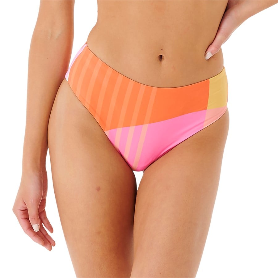 Evo Rip Curl Day Break Mid Rise Good Bikini Bottoms - Women's