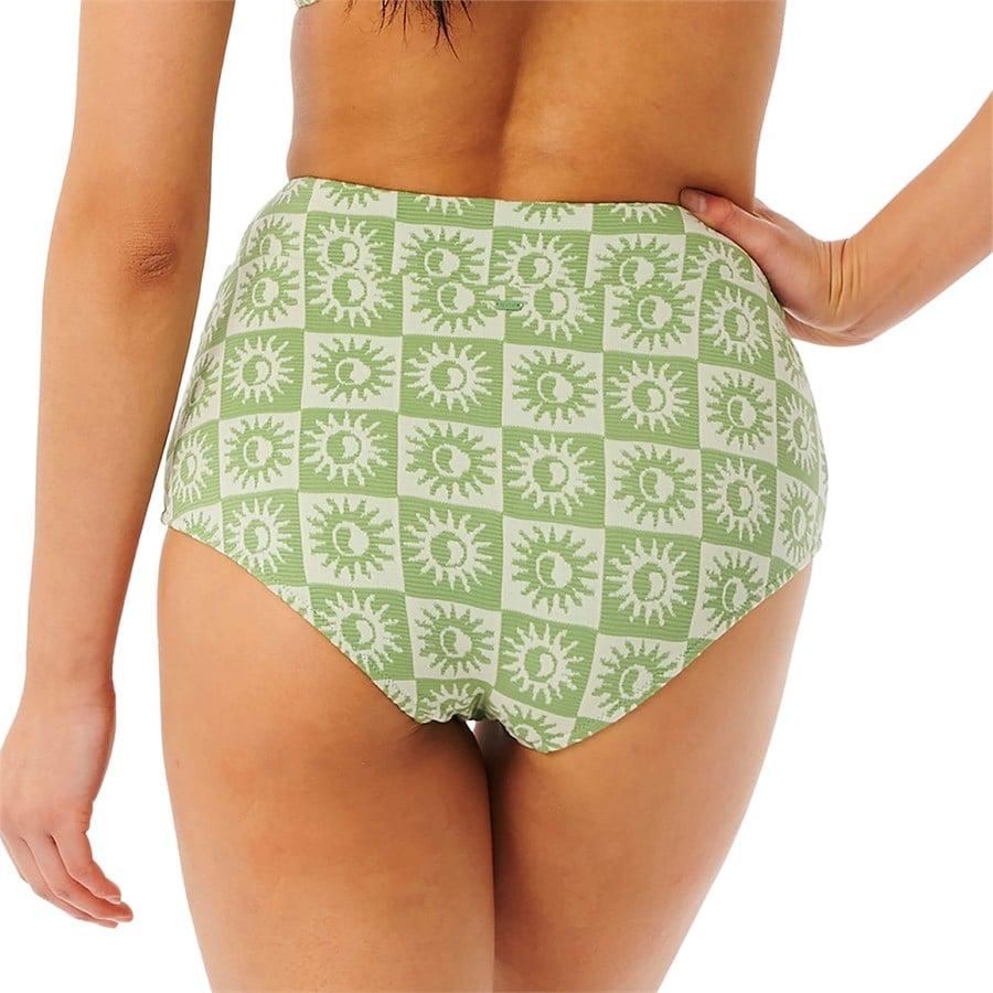 Evo Rip Curl Summer Check Jacquard Boyleg Bikini Bottom - Women's