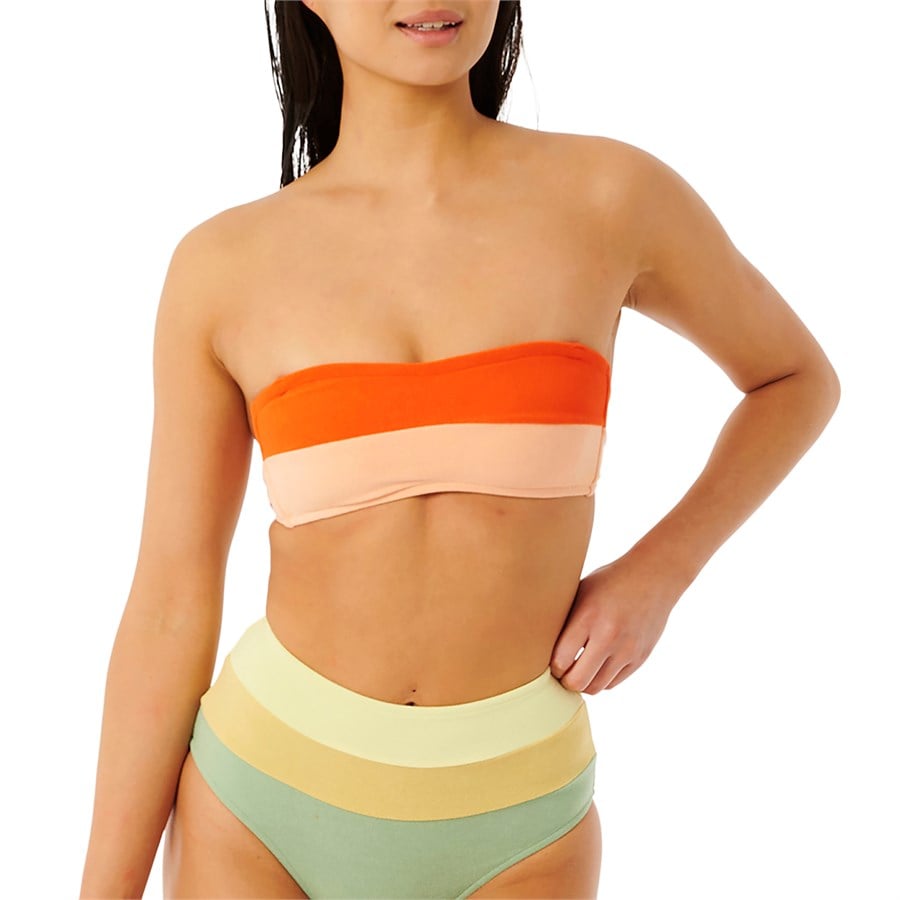 Evo Rip Curl Surf Revival Bandeau Bikini Top - Women's