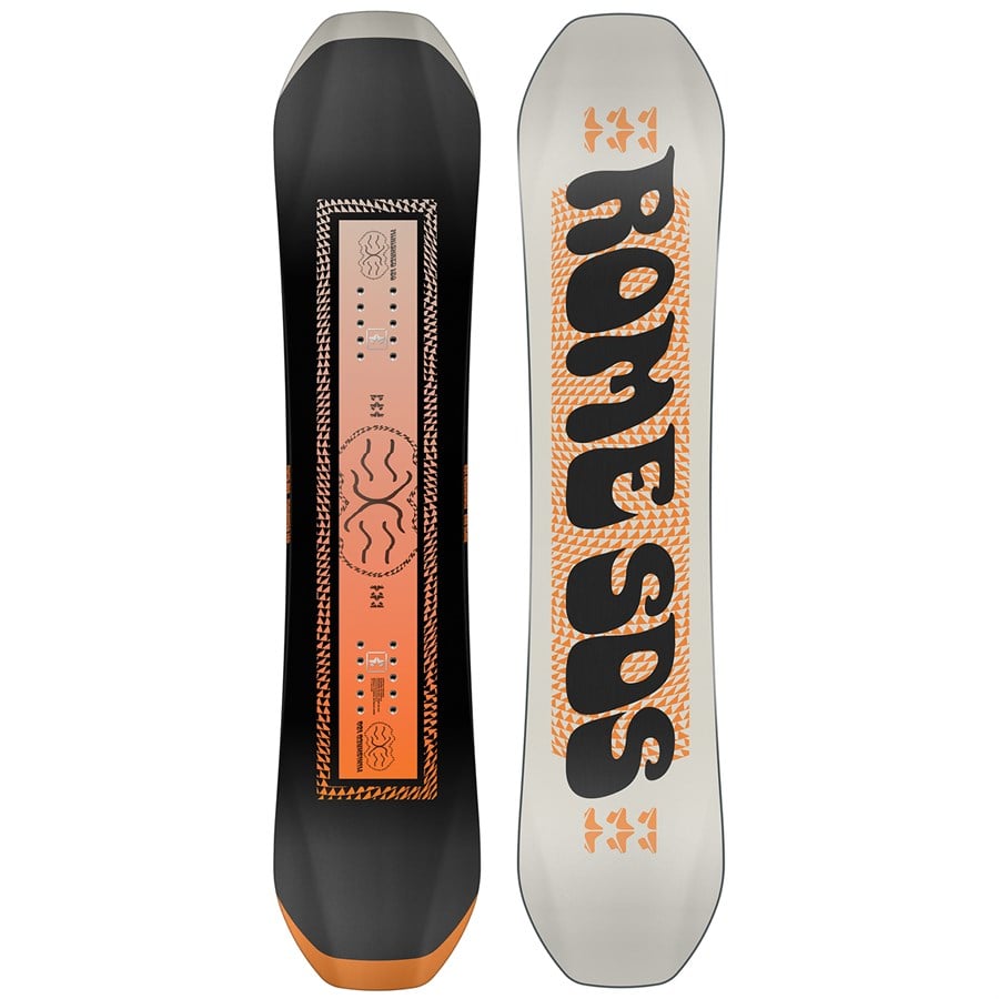 Evo Rome Minishred Snowboard + Nitro Mini Charger Snowboard Bindings - Kids