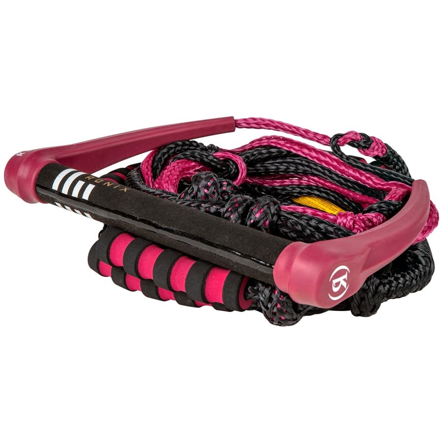 evo Ronix 11" Handle + 25ft 4-Section Silicone Bungee Surf Rope - Women's