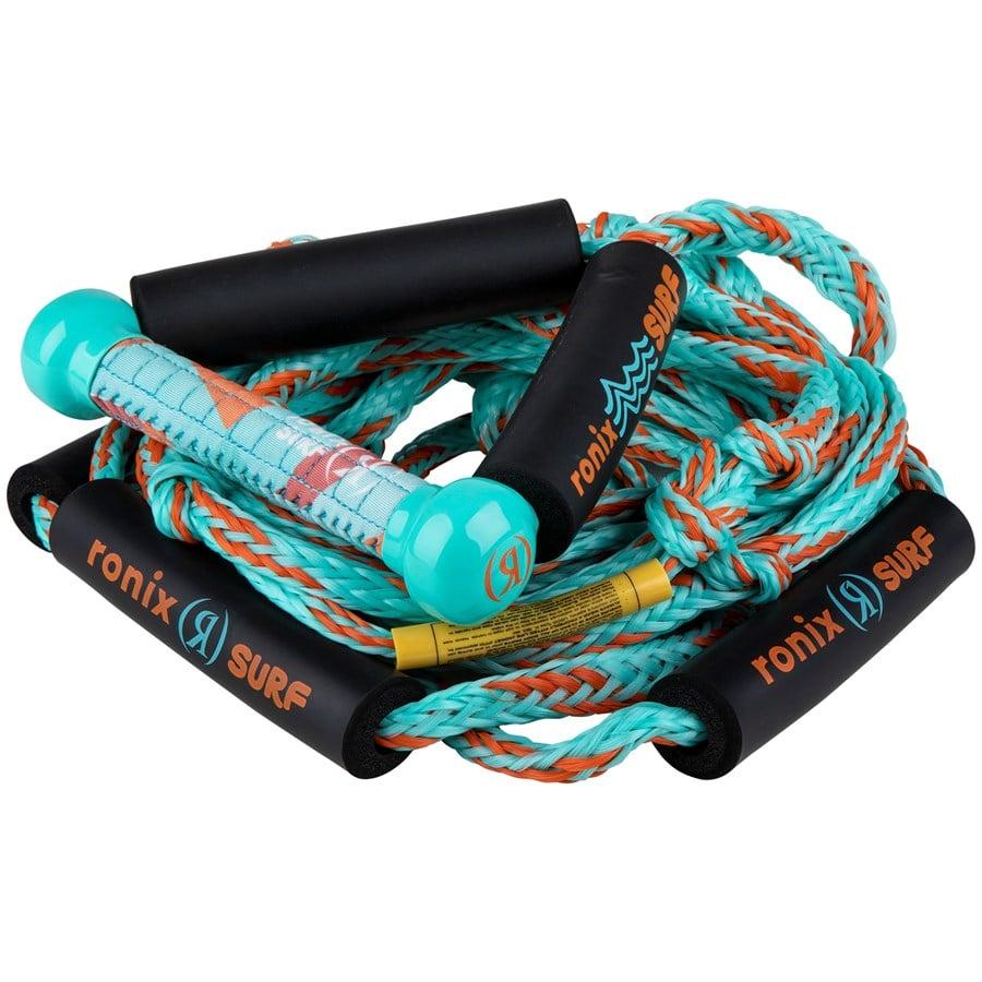 evo Ronix 8" Handle + 25Ft 4-Section PE Surf Rope - Kids'