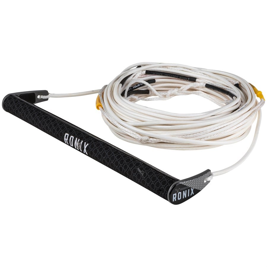 Evo Ronix Combo 6.0 Nylon BarLock Hide Grip Wakeboard Handle + R6 80 Ft Mainline