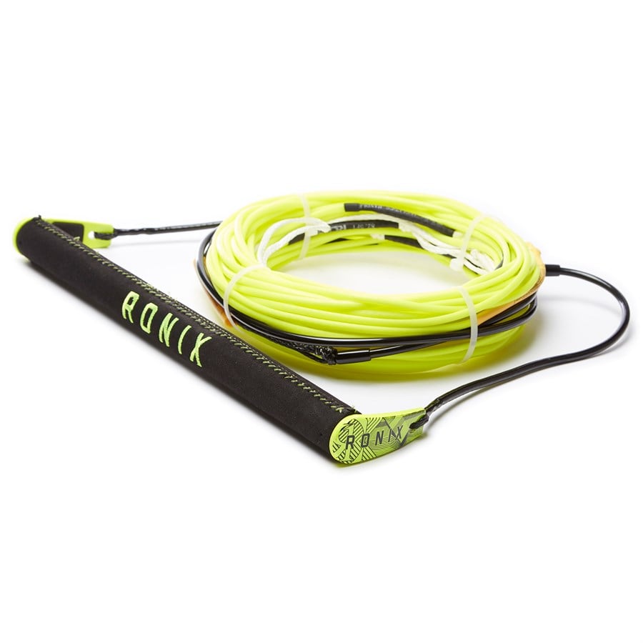 evo Ronix Combo 6.0 Nylon BarLock Hide Grip Wakeboard Handle + R6 80 ft Mainline
