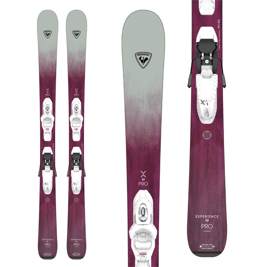 Evo Rossignol Experience Pro W Skis + Kid X 4 GW Bindings - Kids' 2025
