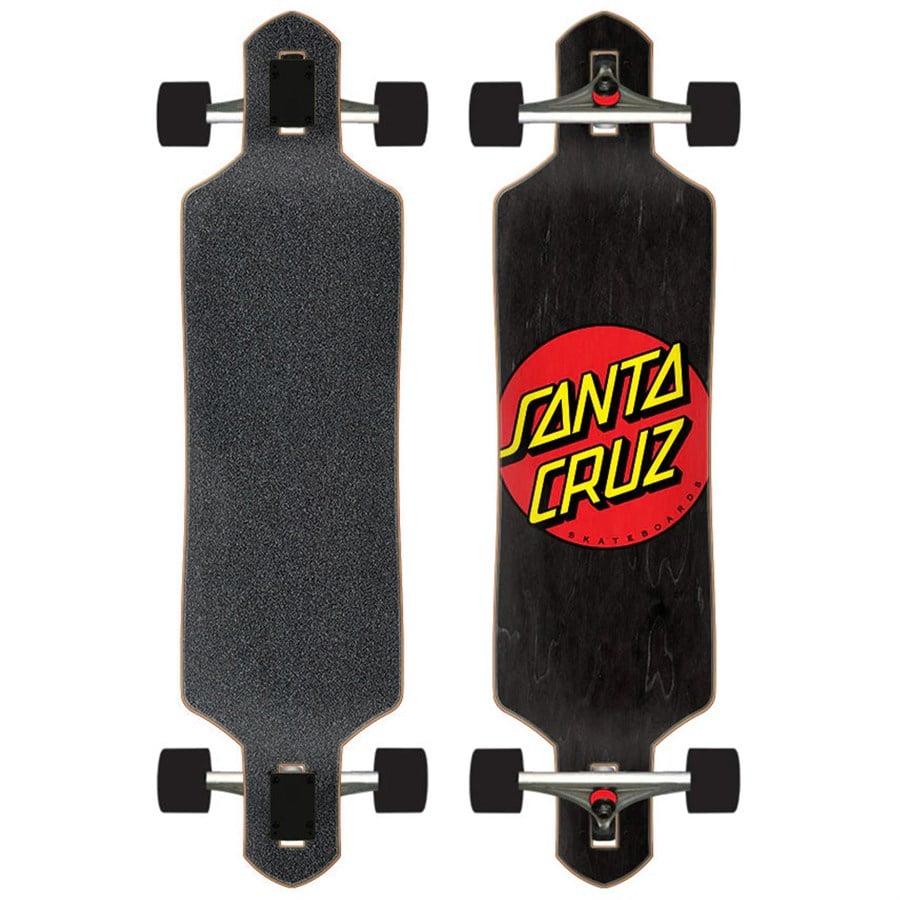 evo Santa Cruz Skateboards Classic Dot 9.0 Cruiser Complete