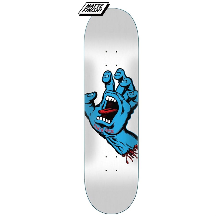 evo Santa Cruz Skateboards Santa Cruz Screaming Hand 8.25 Skateboard Deck