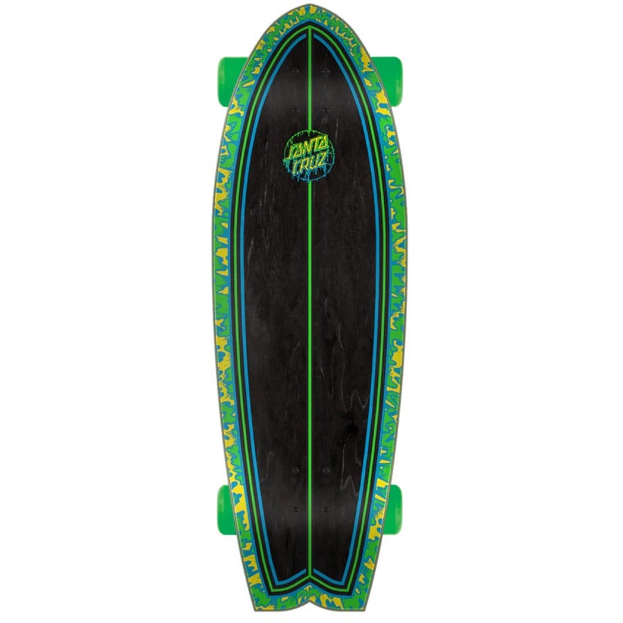 Evo Santa Cruz Skateboards Toxic Dot 8.8 Cruiser Complete