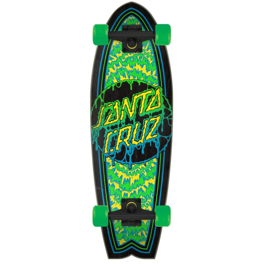 evo Santa Cruz Skateboards Toxic Dot 8.8 Cruiser Complete