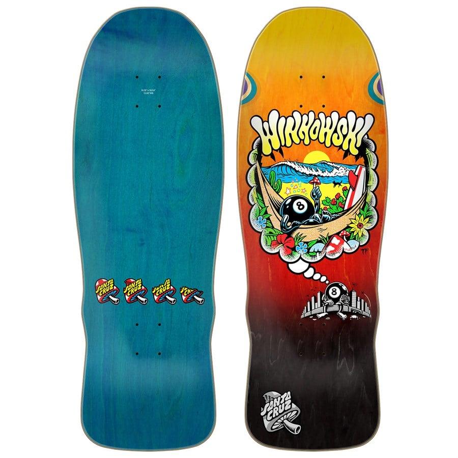 evo Santa Cruz Skateboards Winkowski 8Ballr Day Dream Pro Shaped 10.35 Skateboard Deck