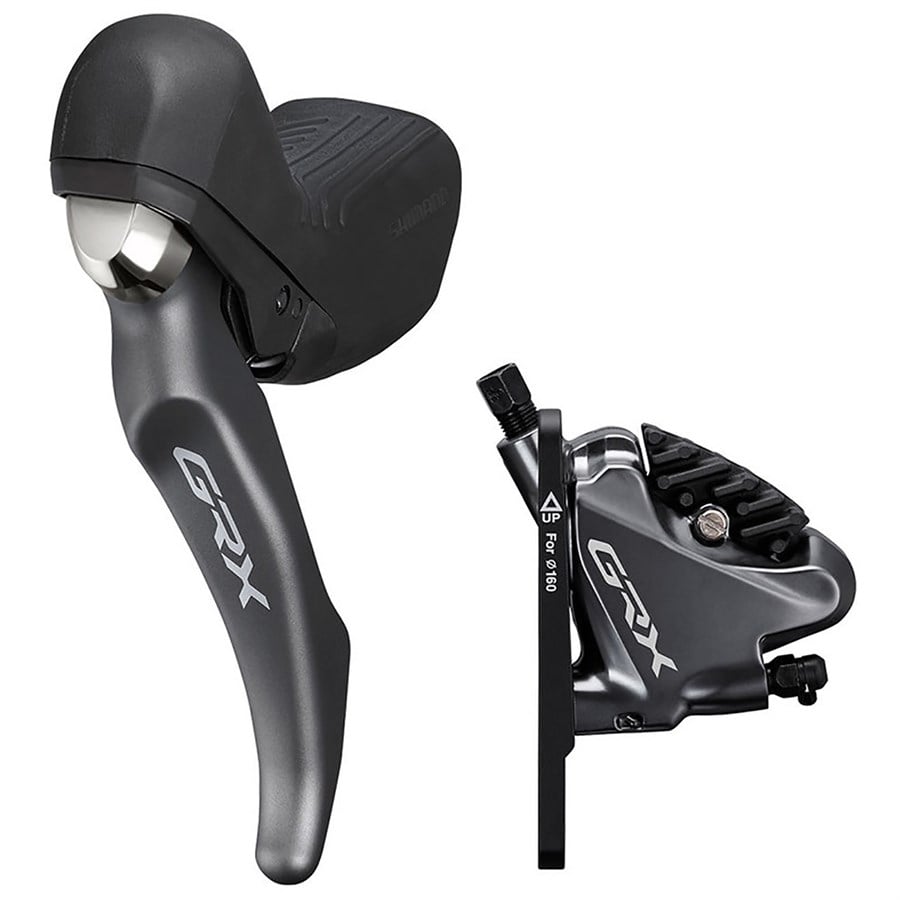 evo Shimano GRX ST-RX810-LA Dropper Lever/Disc Brake Set