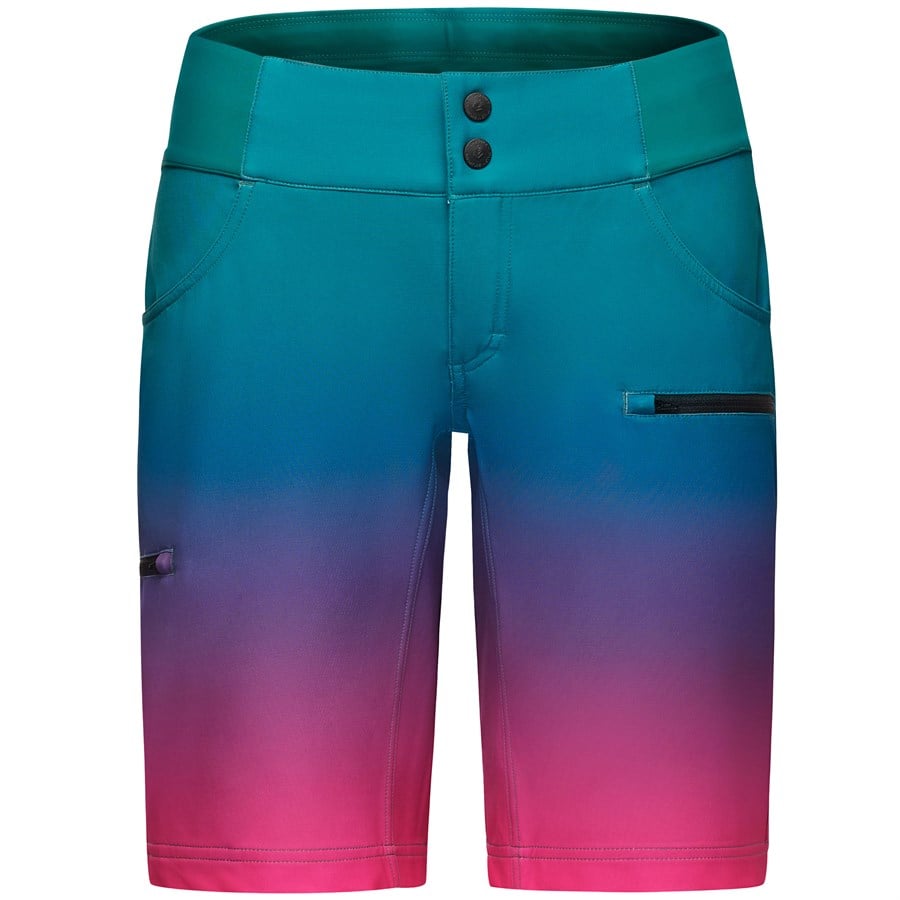 Evo Shredly All Time 11" Zipper Snap Mid-Rise Shorts - Women's