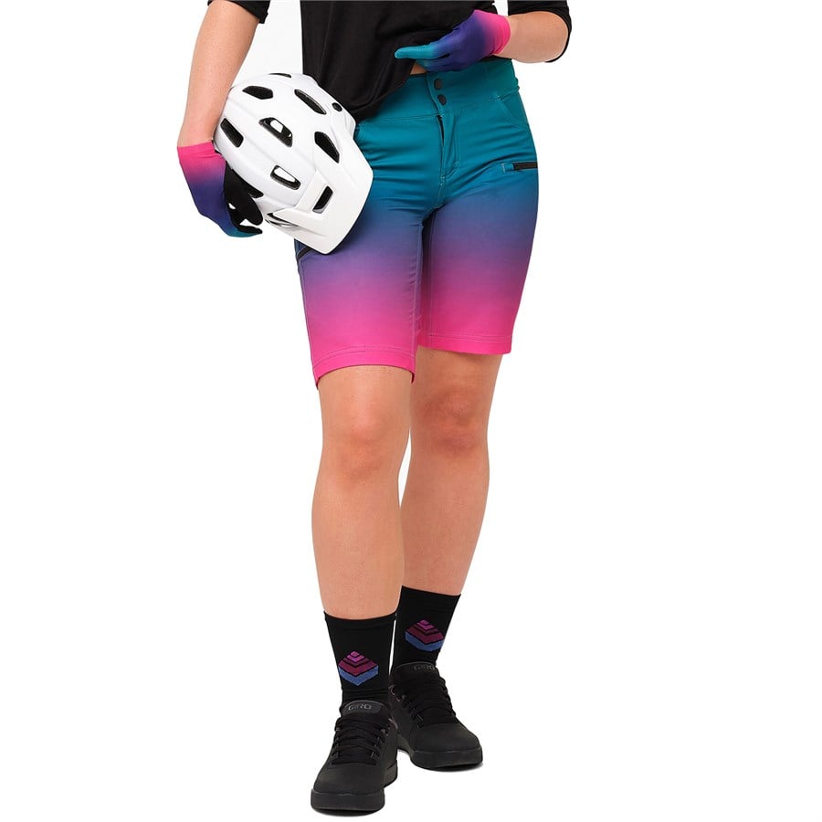 Evo Shredly All Time 11" Zipper Snap Mid-Rise Shorts - Women's