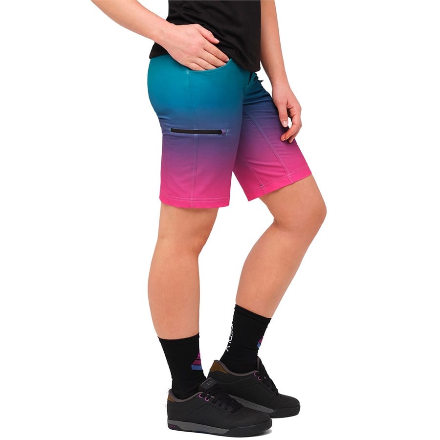 Evo Shredly All Time 11" Zipper Snap Mid-Rise Shorts - Women's